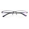 Business Men Semi Frameless Glasses Frame Titanium Alloy S41001 Classic Male's Spectacles Prescription Frames With Spring Hinge