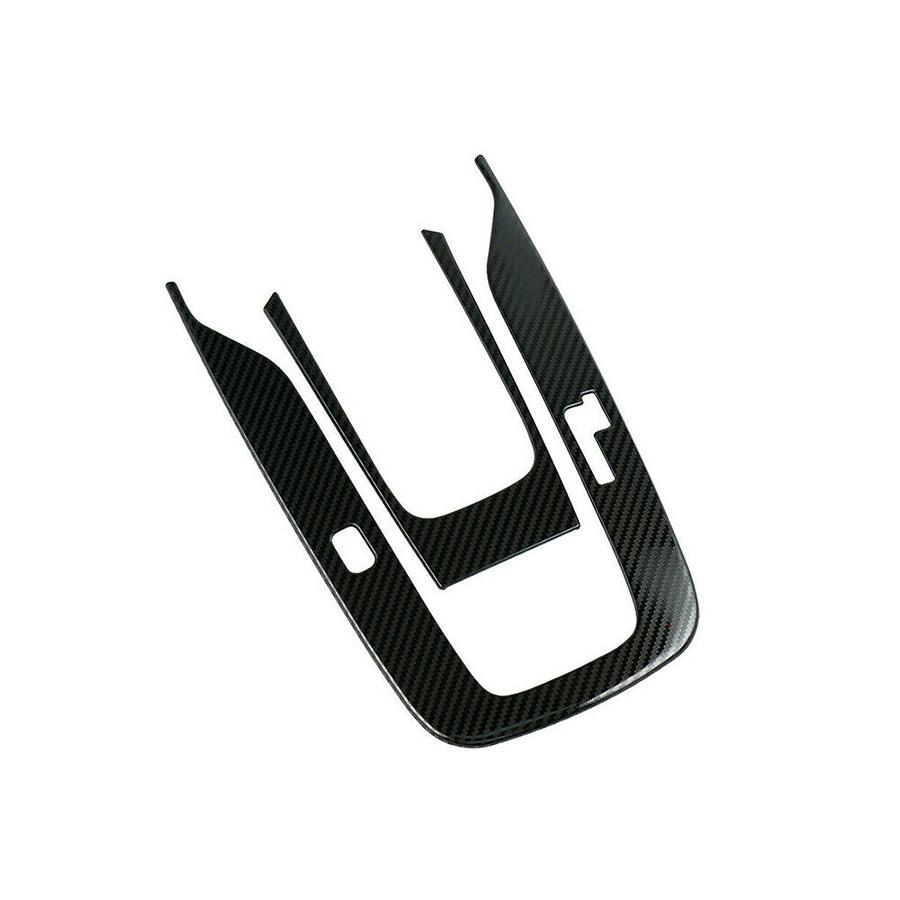Carbon Fiber Look Gear Panel Cup Holder Cover Trim For Toyota Corolla 2019-2021