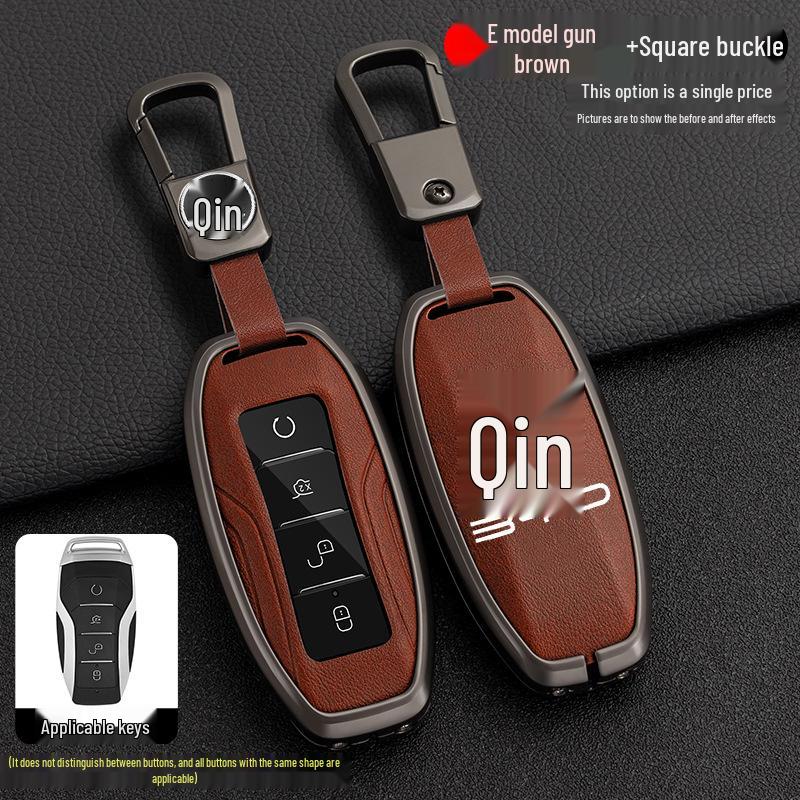 High-End Metal Shell Set for BYD Yuan, Song MAX, Qin 80, 18 Model, S7 Key Fobs