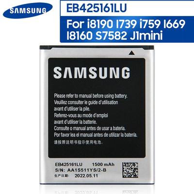 Original Batterie EB425161LU Für Samsung J1 MINI Ace 2 SM-J105H S7562 S7572 S7580 I739 I759 I669 I8160 1500mAh