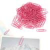3 Boxes Paper Clip Small Portable  Red Shaped Cute Pin for File Classification