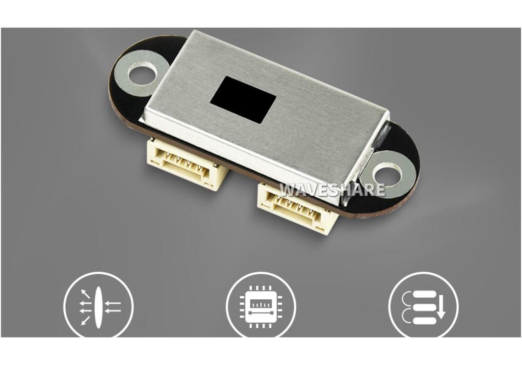 Laser TOF Obstacle Avoidance and Distance Monitoring Sensor with Cascaded Ranging and Serial Port Support