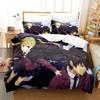 3D Anime Dance In The Vampire Bund Printed Bed Set Duvet Cover Pillowcase Bedding Set Bed Linen Sheet Quilt Full Queen King Size