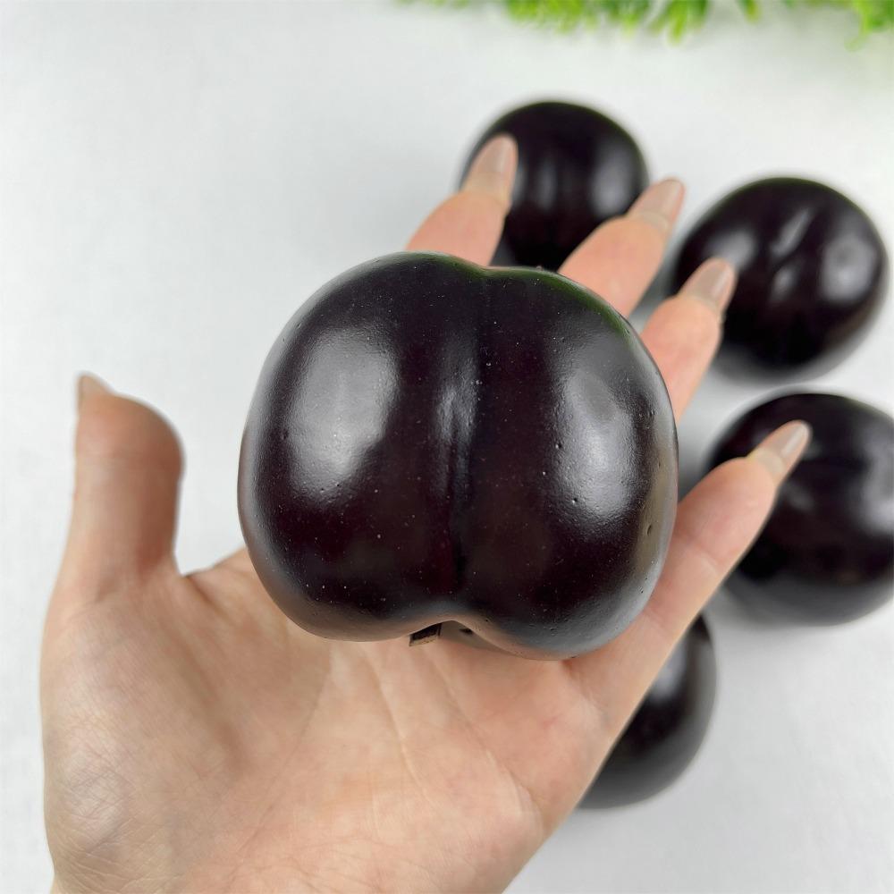 10ks Realistické Umělé Pěnové Černé Švestky Mini Simulační Model Švestky Falešné Švestkové Ovoce Domácí Dekorace