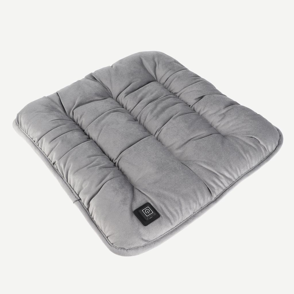 Heated Seat Cushion DC5V 2A 3 Levels Temperature Control Fast Heating Multiple Protection USB Heated Seat Pads Grey