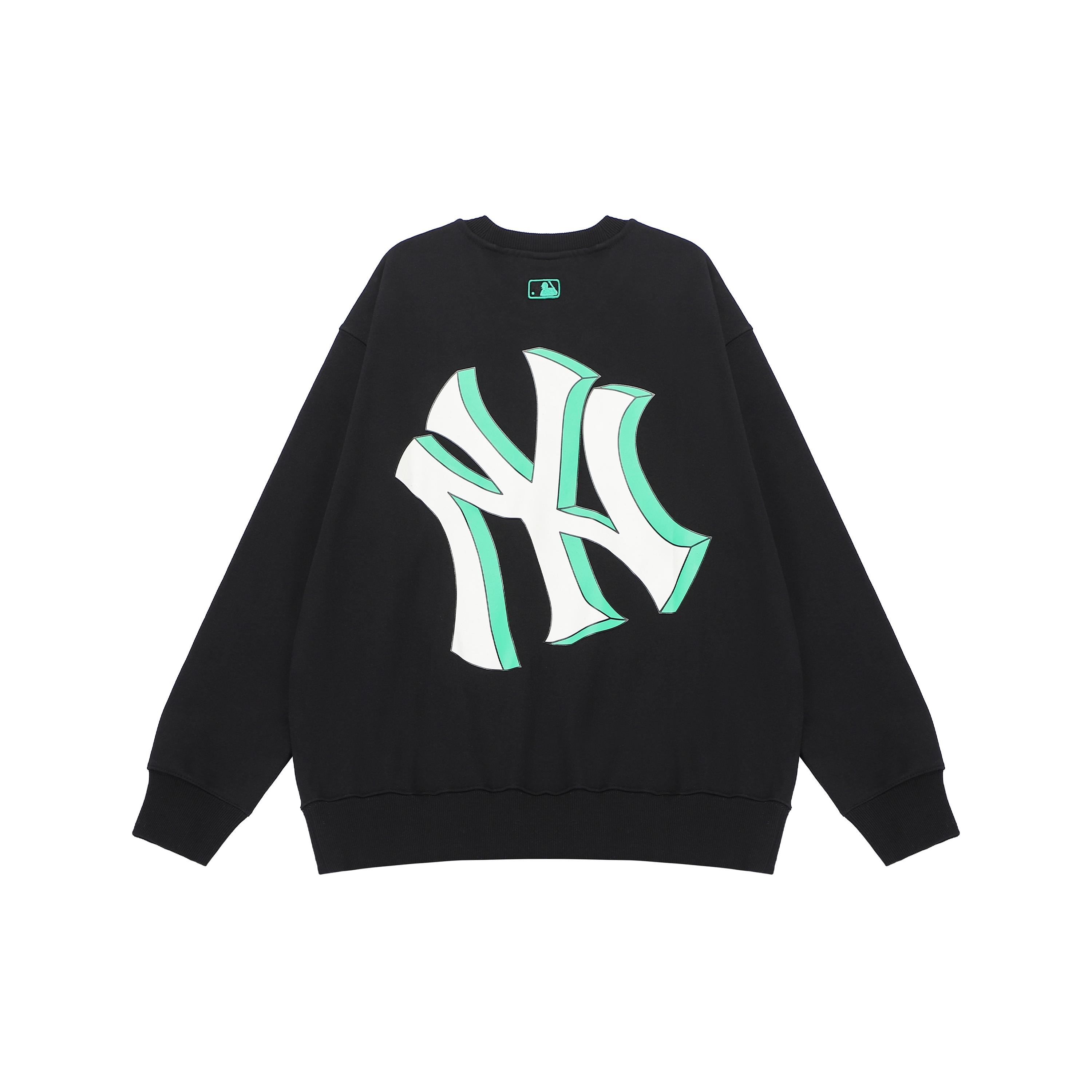 

New MLB New York Yankees Sweatshirts Unisex Black 3AMTB0224-50BKS XS