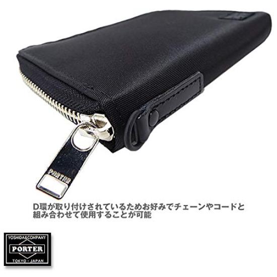 Porter Yoshida Bag Lift 822-16107 Bifold Wallet (Black, Size 10)