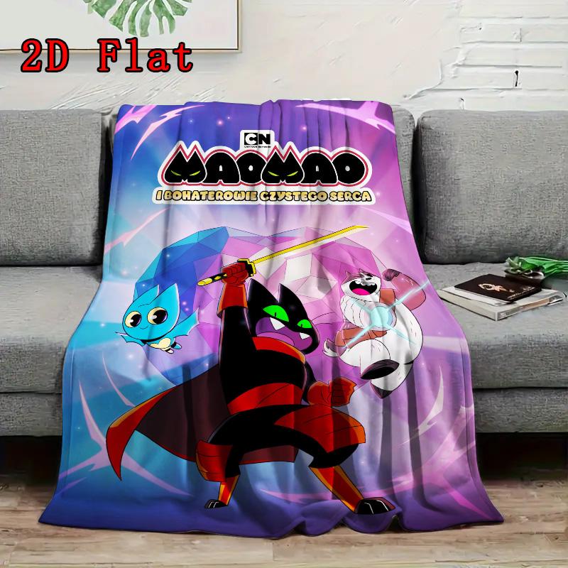 Heroes of Pure Heart 2D Flat Pattern Flannel Blanket High quality All Seasons Warmth and Comfort Perfect for Christmas Gifts.PMT0914440