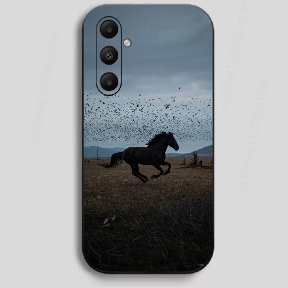 

Horse Landscape Phone Case For Samsung GalaxyA20,21,,40,41,51,71 Ultra Protective Phone Shell Samsung A11