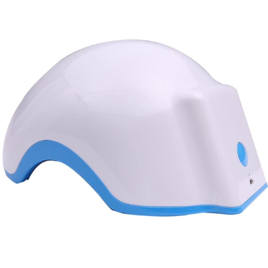 100-240V 50/60Hz Rechargeable Laser Hair Regrowth Helmet 678nm Hair Low Light Extension Laser Cap Treating Hair Loss