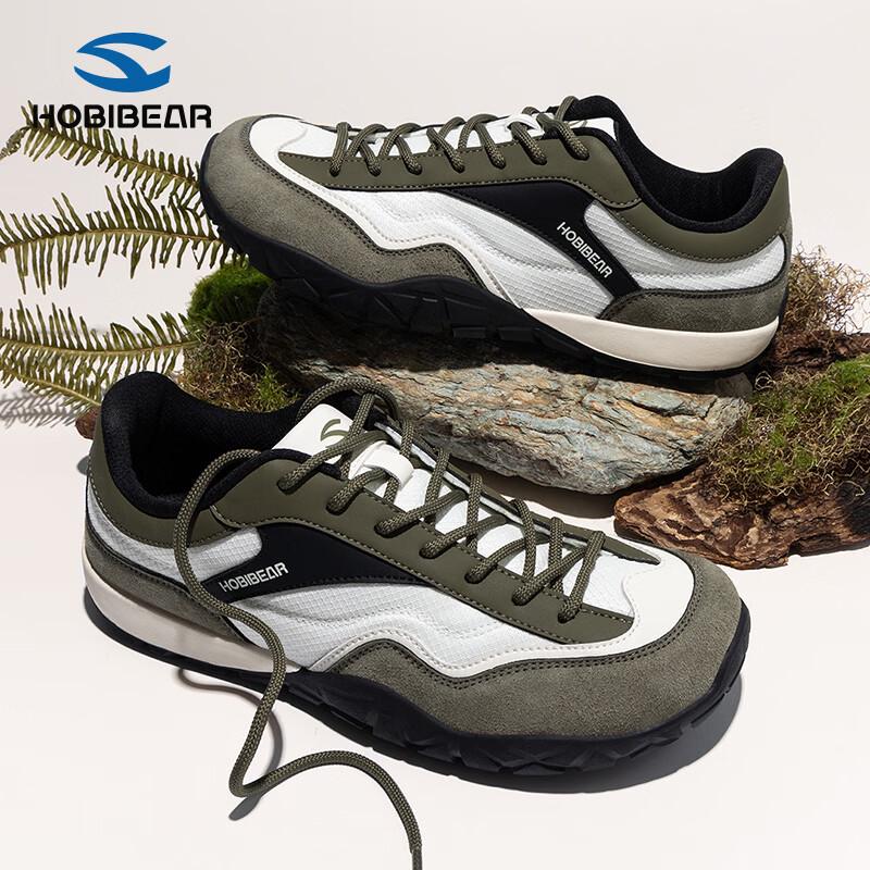 HOBIBEAR Men's Wide-Toe Breathable Casual Sneakers