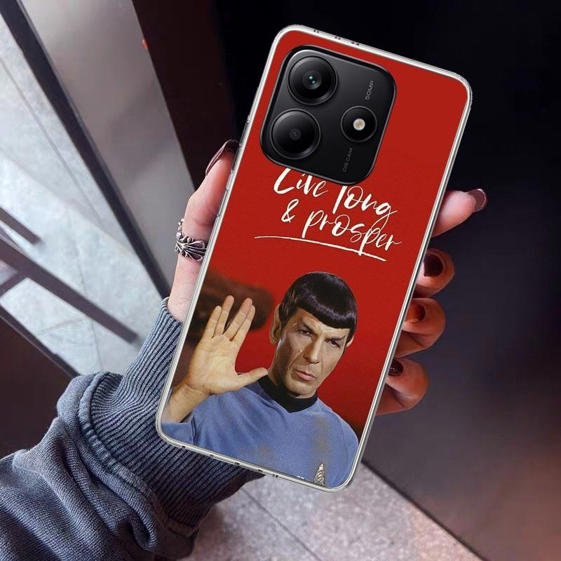 Star Movie T-Trek Phone Case For Xiaomi Redmi Note 10 11 12 13 14 15 Pro Plus 11S 12S 14S 11T 11E 10S Soft TPU Back Cover Redmi