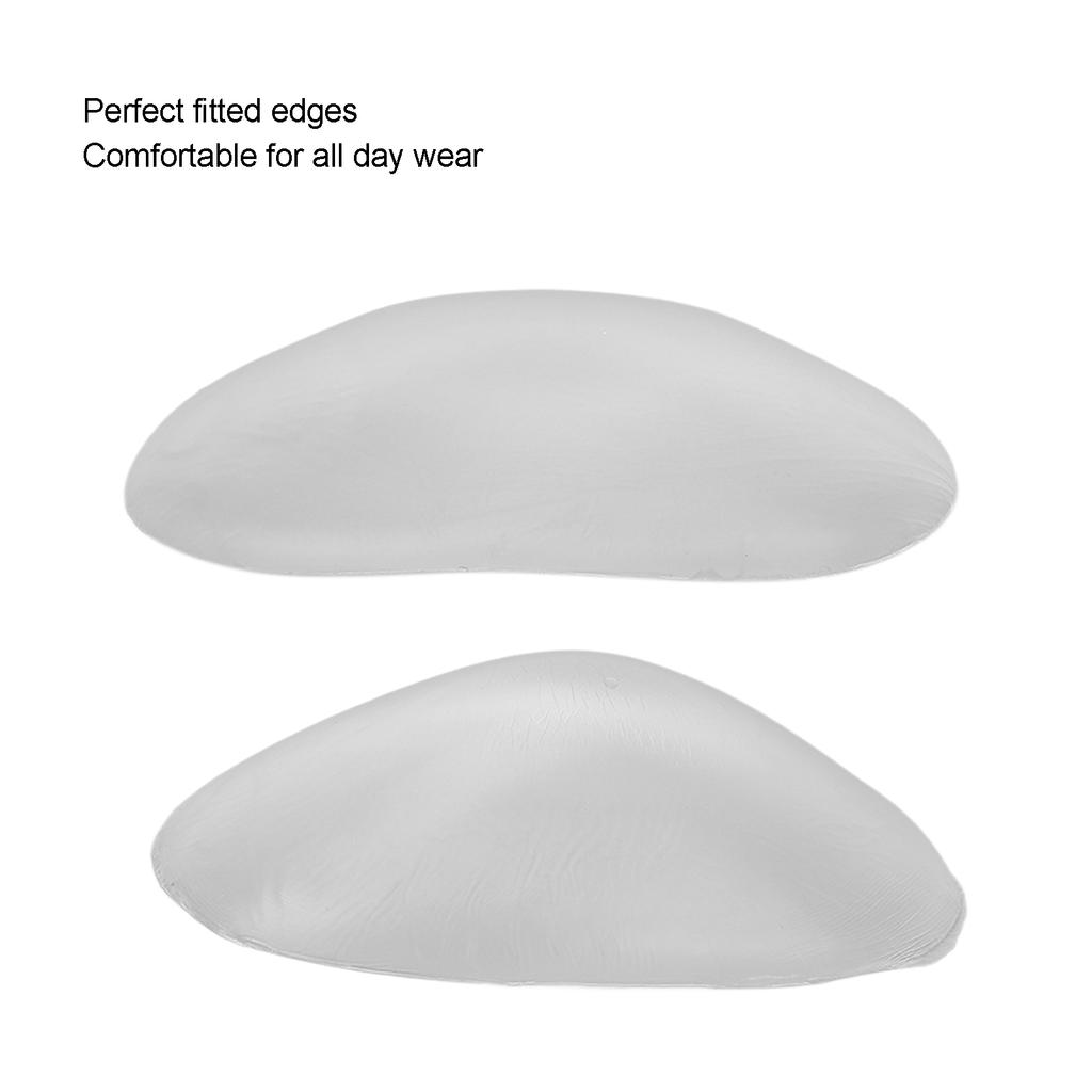 2pcs Shoulder Pads Soft Silicone Self Adhesive Prevent Slip Reusable Shoulder Push Up Pads