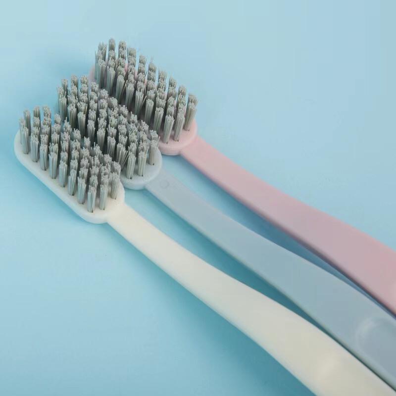 Little Niu Adventure Adult Hard Bristle Toothbrush 9-Pack