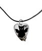 Keemhii Devil Cat Peak Necklace - [Black]