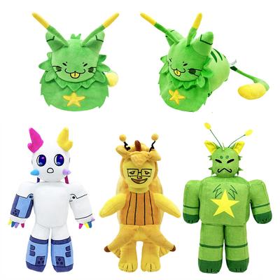 The Cartoon Plush Toys Game Anime Green Cat Robot Plushies Dolls For Kids Birthday Gifts