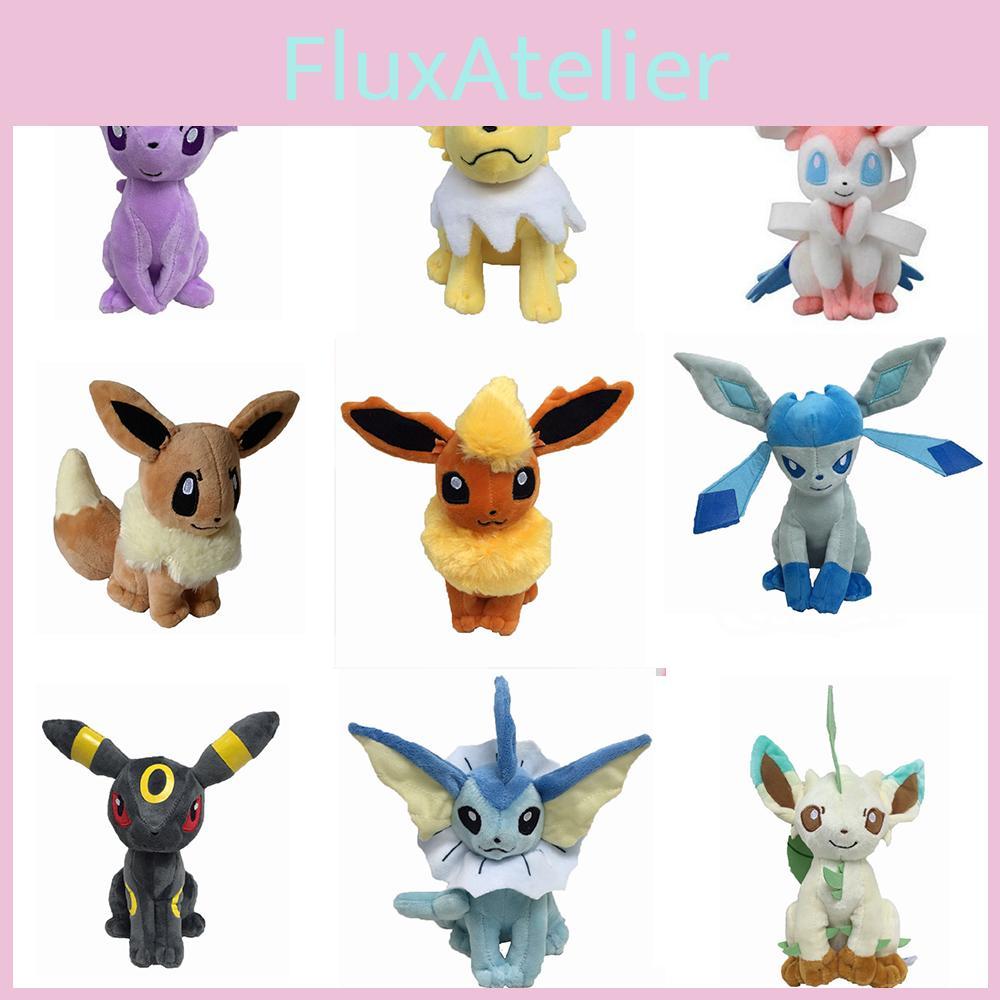 Adorable 8" Pokemon Jolteon Flareon Glaceon Plush Toy Stuffed Doll For Kids And Collectors