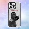 N-Nate D-Diaz Boxing Phone Case For iPhone17,16,15,14,13,12,11 Plus,Pro Max Black Candy Matte Shockproof Cover