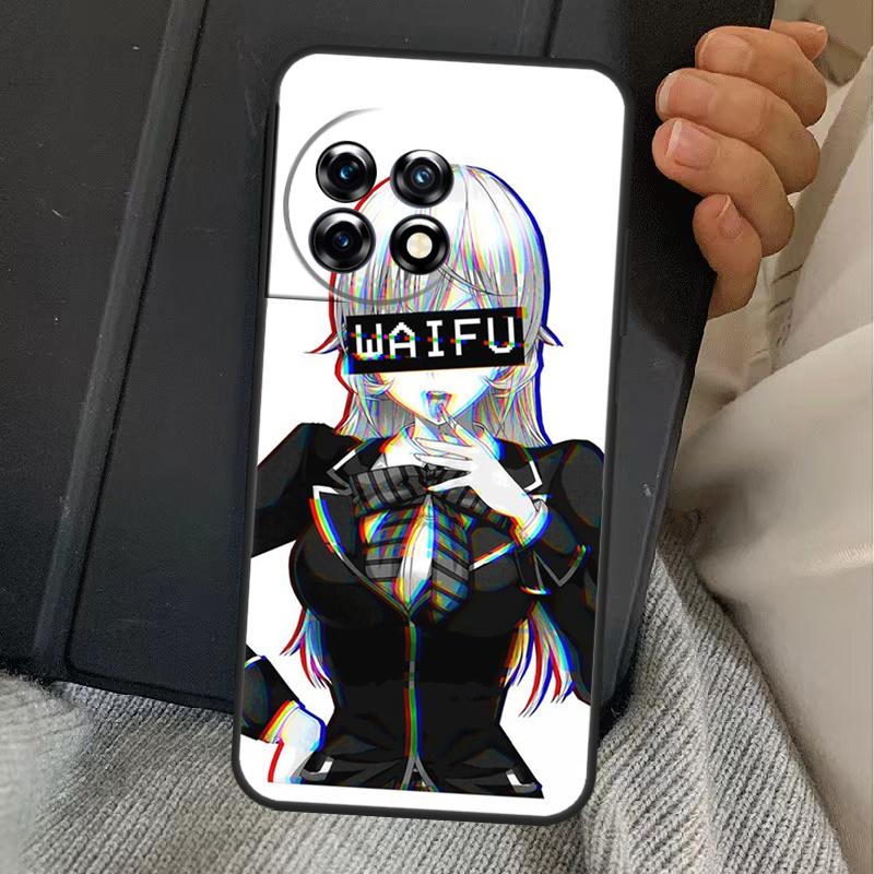 Anime Waifu Girl Case For OnePlus 15 13T 13 12 11 13R 12R 10R 10T 8T OnePlus Nord 5 CE 3 4 Lite N20 N30 Cover