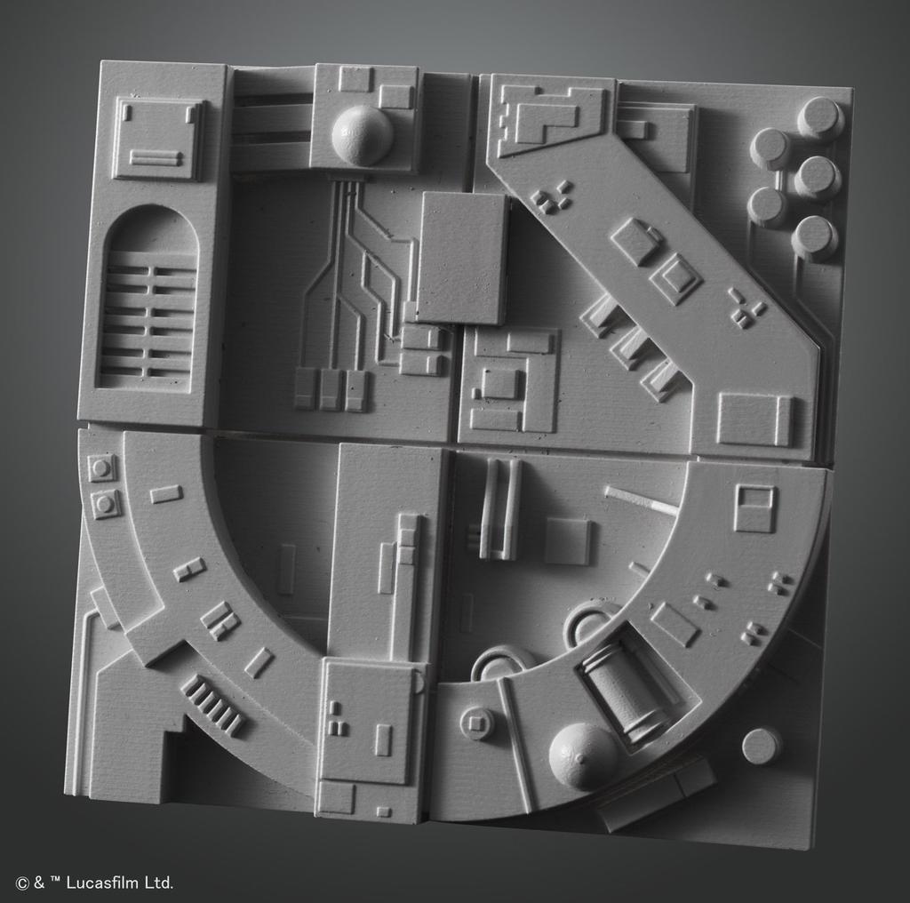 Star Wars TIE Advanced x1 1/72 Scale Plastic Model Kit
