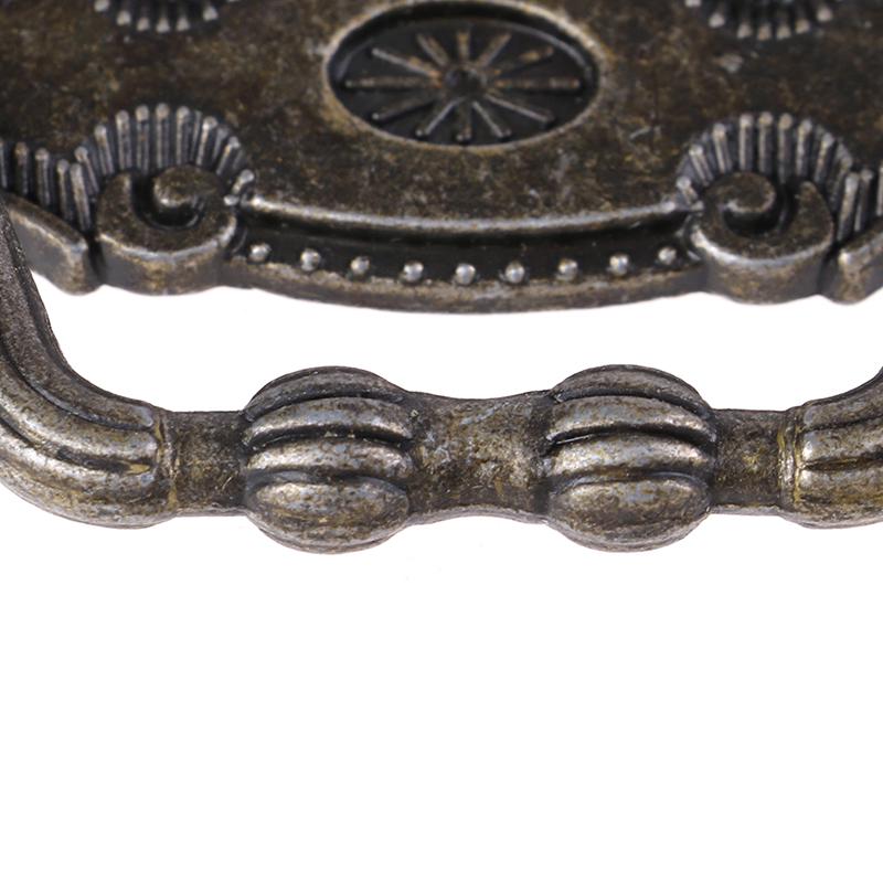Antique Bronze Furniture Handle Zinc Alloy Drawer Door For Dresser Drawer
