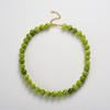 Avocado Gemstone Beaded Clavicle Chain Premium Neck Chain Summer Fresh Mori Dopamine Fashion Necklace