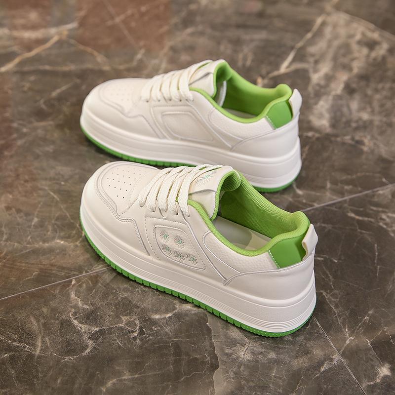 Fashion 2024 Autumn New Candy Color Women’s Sneakers Comfortable Versatile Student Skate Shoes Casual Fashion Ladies Platform Shoes
