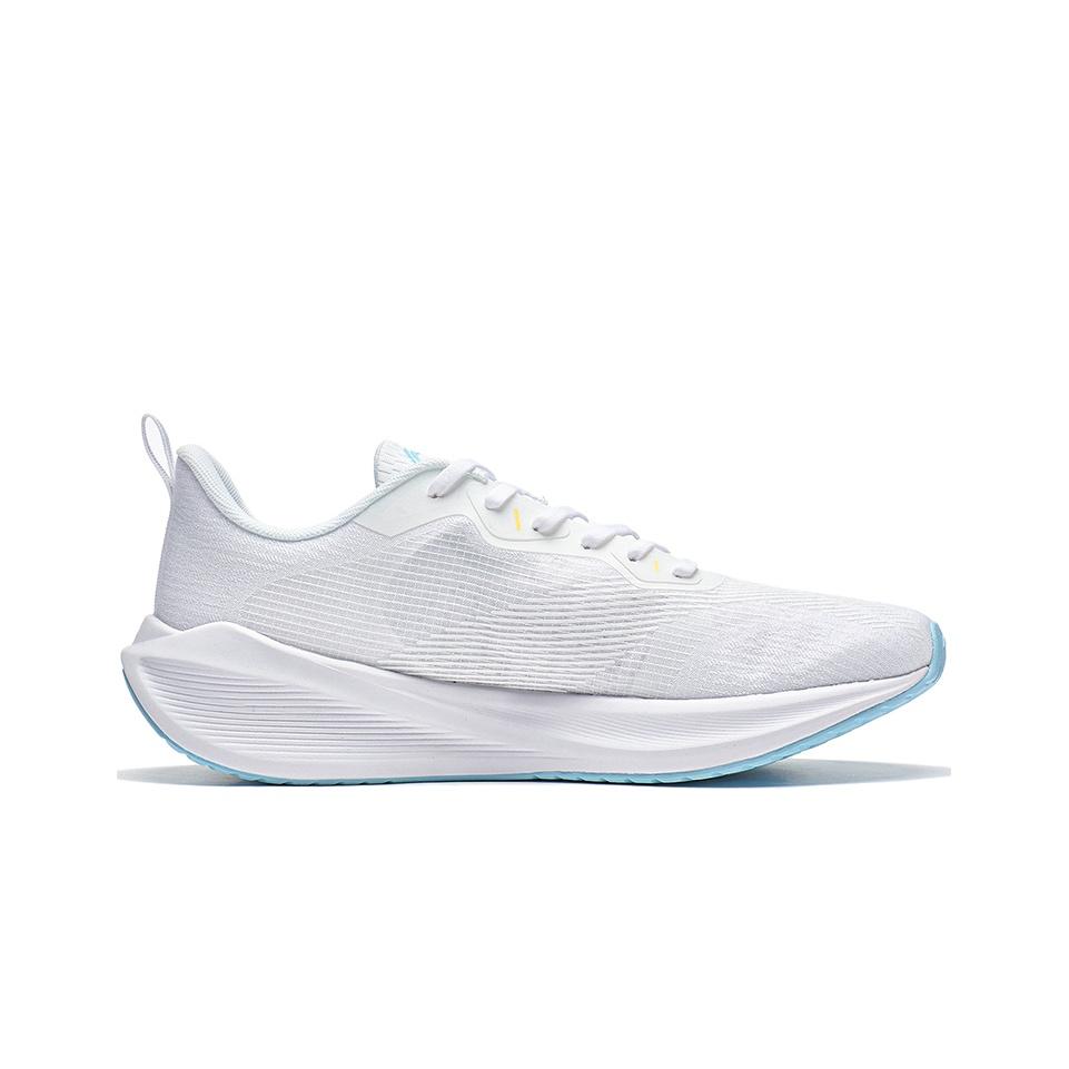 Li Ning Wuyue Fabric Slip Resistant, Abrasion Resistant, Lightweight Low Top Casual Running Shoes Men's White ARST003-7_20241108160422