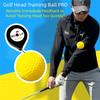 Rotation Training Golf Head Balance Trainer Adjustable Length Golf Swing Trainer  Training Aid