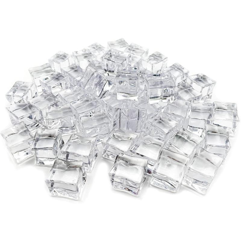 30Pcs Crystal Diamond Artificial Ice Blocks for Photography Props Vase Filling Home Decoration DIY Party Supplies Wedding Decor