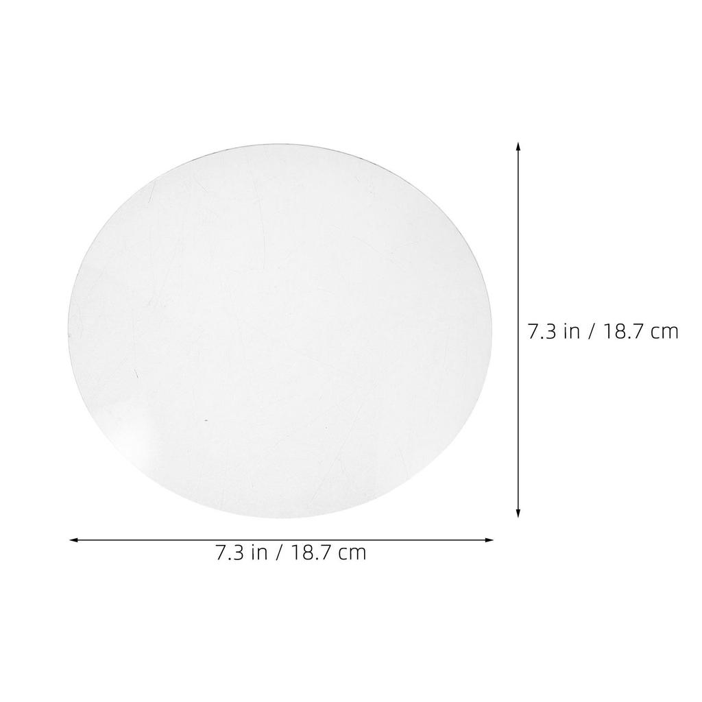 Convex Clock Glass Replacement Round Transparent Face Cover Dome Glass Front Panel Clock Repairing Part Easy To Install DIY Part
