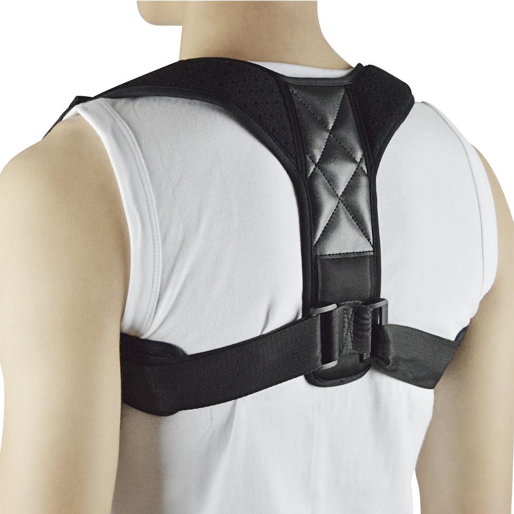 Adjustable Posture Corrector Upper Back Support Brace Corset Clavicle Correction Belt for Women and Men
