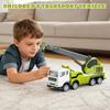 Model Simulation Transport Engineering Vehicle Telescopic Arm Boy's Educational Toy Car