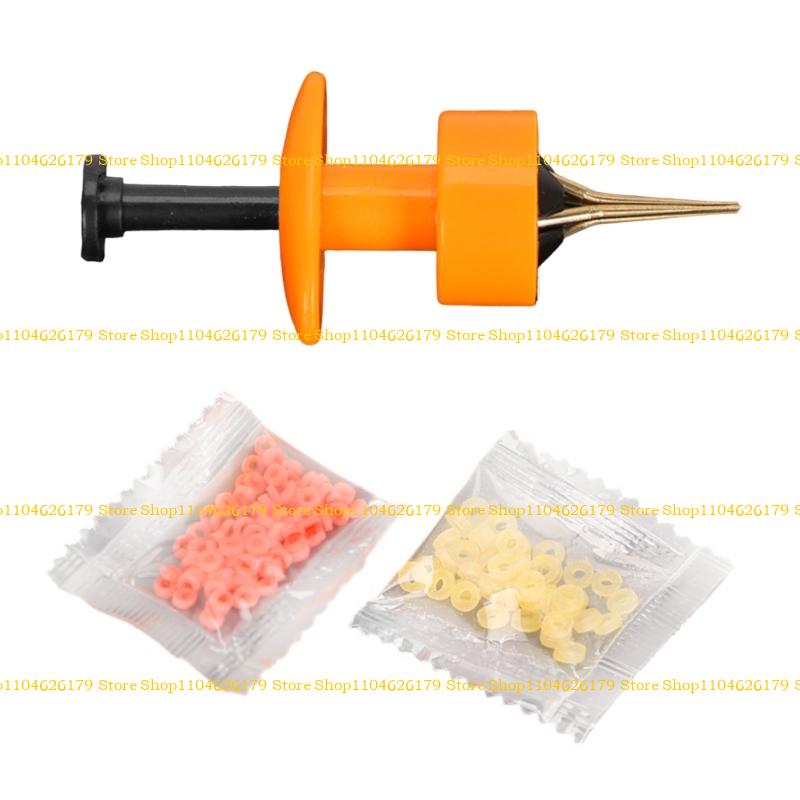 A1A2 Portable Fishing Baits Light Weight Clip Earthworm Bloodworm Clip Live Maggots Quick Feeding Hook Clip Easy to Use