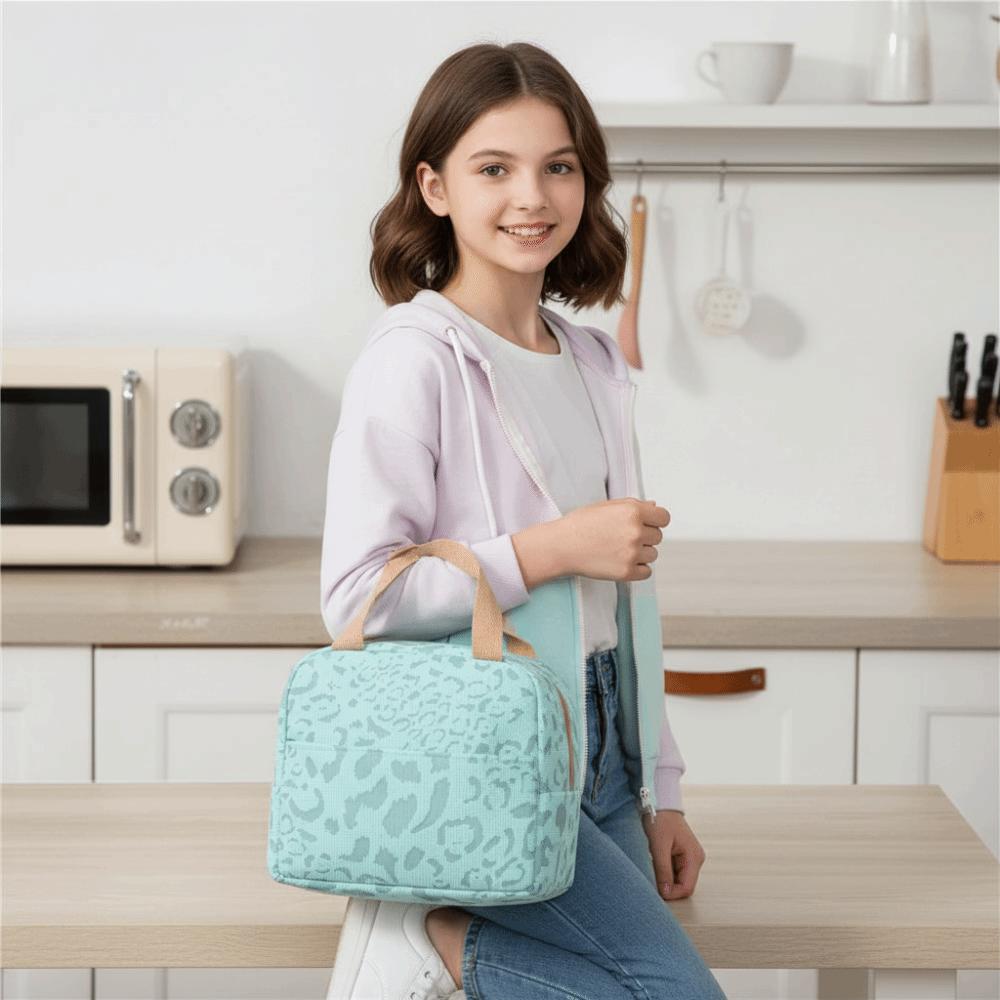 Thickened Thermal Insulation Bag Aluminum Film Picnic Box Pouch Handheld Insulated Bag School