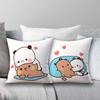 Bubu Dudu Pillow Cover Birthday Wedding Gifts 45X45 Cushions Covers Dakimakura Throw Pillows Square Pillowcase Cute
