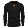 Men's 2026 Corduroy Henley Slim Fit Long Sleeve T-Shirt