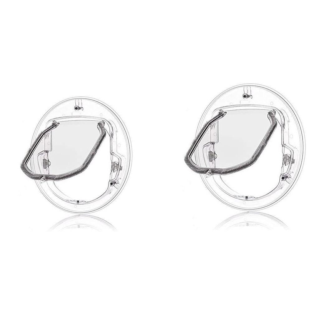 Home PC Transparent Pet Flapping Door Replacement Universal Living Room Bedroom Animal Lockable Doors Gate Pets Supplies