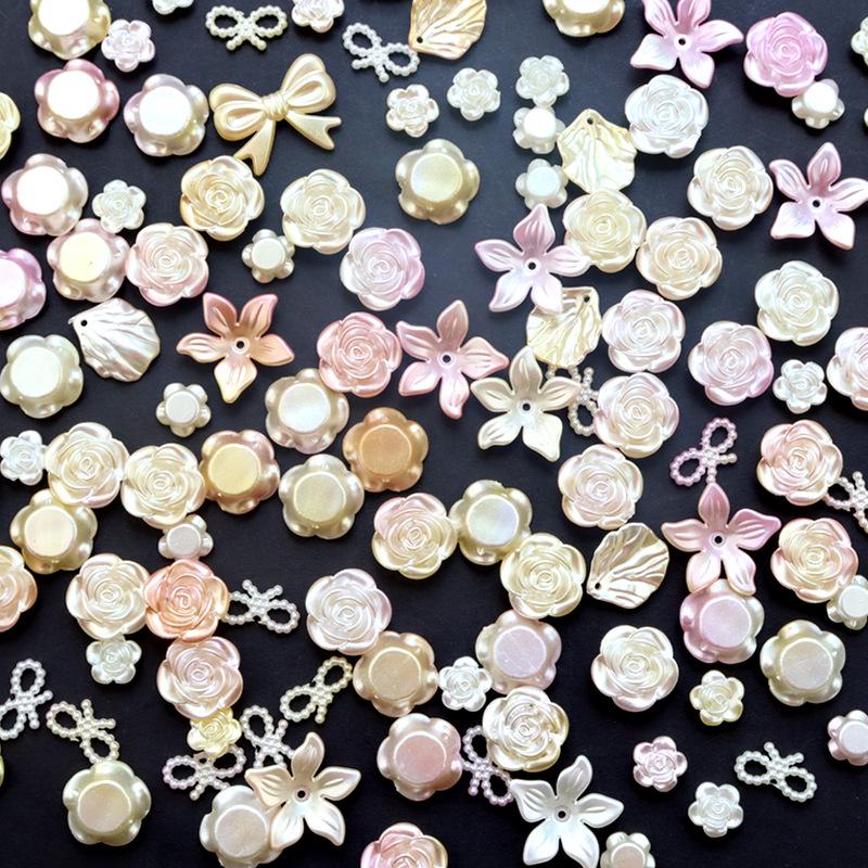 Mărgele de Perle Colorate cu Formă Neregulată pentru Decorațiuni DIY pentru Husă de Telefon