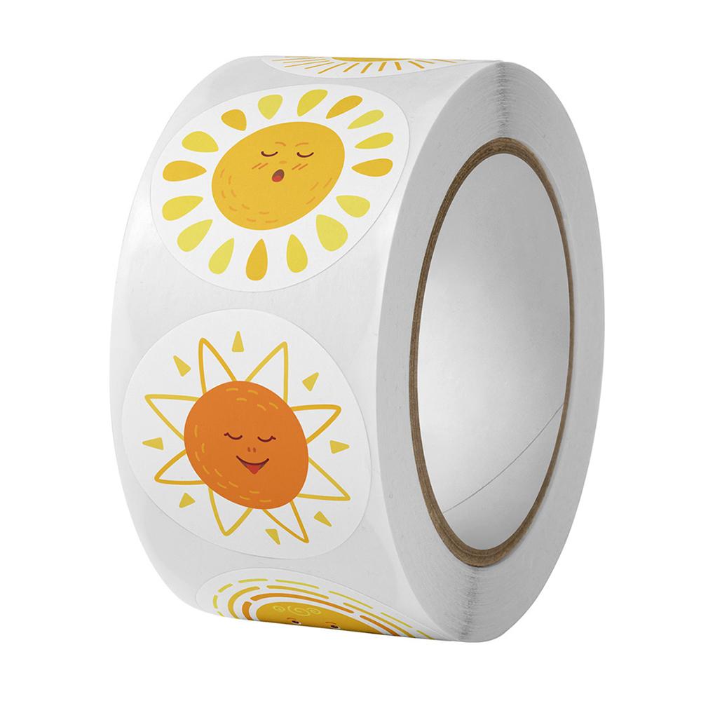 100-500 Stück Erstklassig 8 Premium-Qualität Stile Premium-Qualität Rund Cartoon Premium-Qualität Sonne Premium-Qualität Lächeln Jugendliche Spitzenklasse
