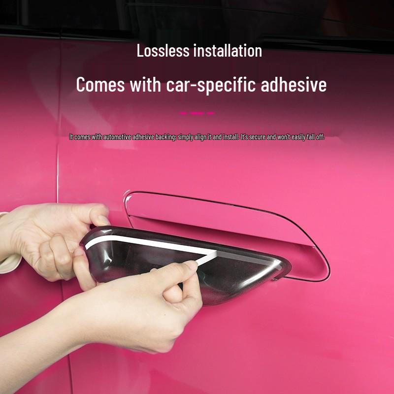 Xiaomi SU7 Car Door Handle Protective Cover - Original Color Paint Finish