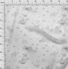 oneOone Cotton Flex Light Gray Fabric Kids Craft Projects Decor Fabric Printed By The Yard 40 Inch