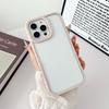 2-In-1 Double-sided Drill Mobile Phone Case Is Suitable for Apple 16PROMAX New 16 Simple 15 Large Holes with Diamonds 11/12