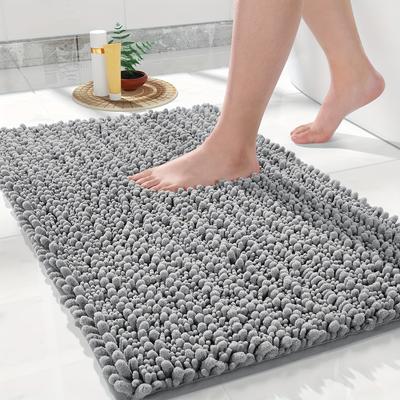 Bathroom Rug Mat Soft Absorbent Bath Rugs, Non-Slip Plush Shaggy Bath Carpet,  Bath Mats for Bathroom Floor, Tub and Shower