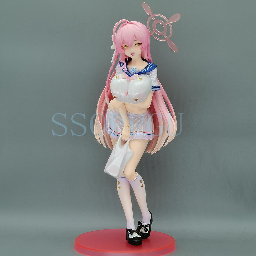 Epic-Works  Blue Archive Figure 1/7 Urawa Hanako Animation Girl Figure POLYVINYL CHLORIDE Action Miniature Figure 27cm Adult Collector-Worthy Game