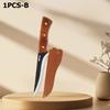 WXCOO Stainless Steel Kitchen Knife Hand Forged Full Tang Rosewood Handle Boning Knife Butcher Knife Meat Cleaver with Sheath