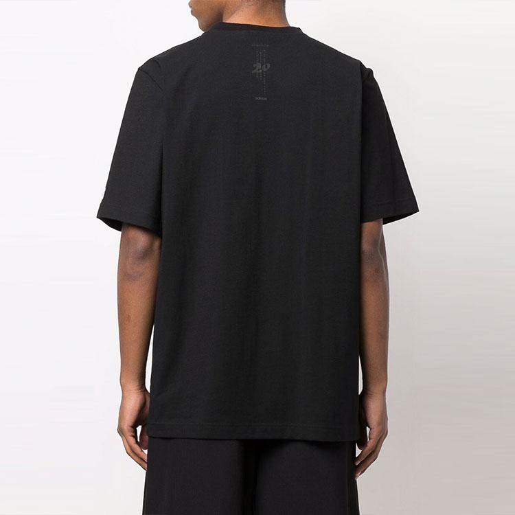 Y-3 CH1 Stripes Short-Sleeve T-Shirt Black Men Tops HG6095