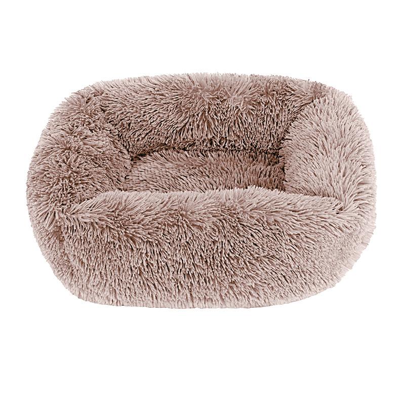 Pet Bed for Dog Plush Sofa Fluffy Accessories Basket Baskets Large Small Big Cushion Pets Dogs Puppy Kennel Bedding Beds Cats