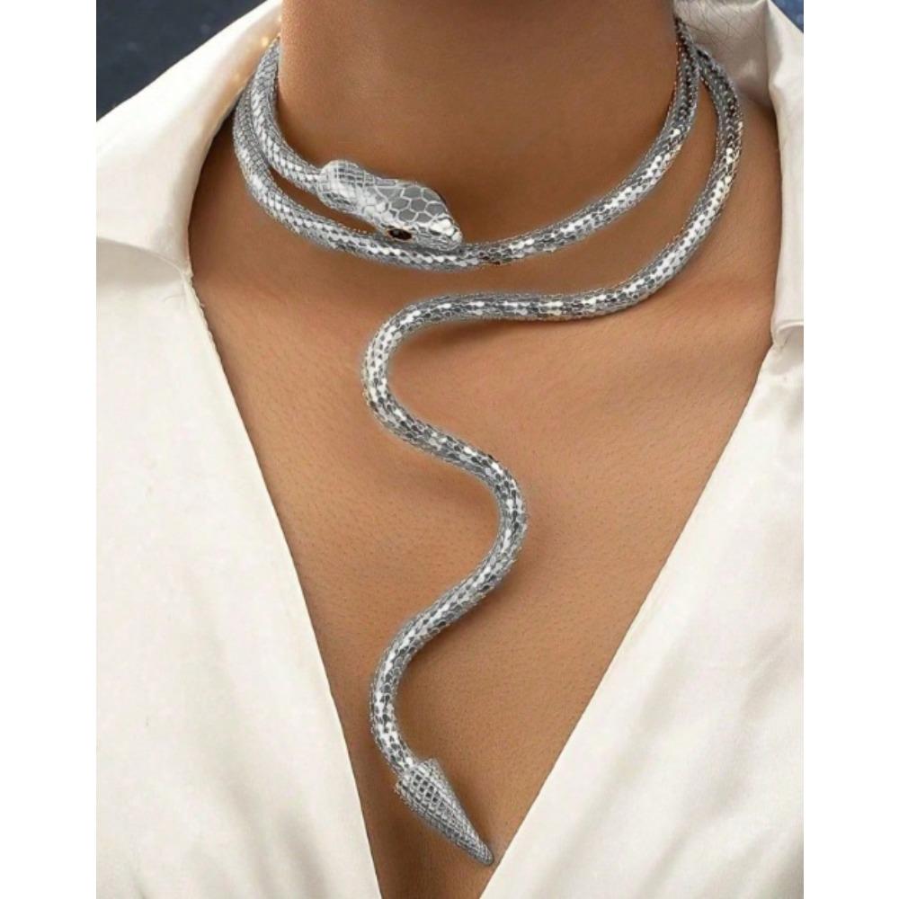 

Европейский и американский Spice Girls Сексуальный воротник Бриллиантовое ожерелье-змейка Нежное Личность Холодный ветер Сладкая Прохладная Цепочка на ключицу Женщины серебряный