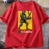 Funny Knight Meme T Shirt Edgy Dark Humor T-shirt for Men Women Vintage Cotton Short Sleeve Tshirt Men's Clothes Loose Tees